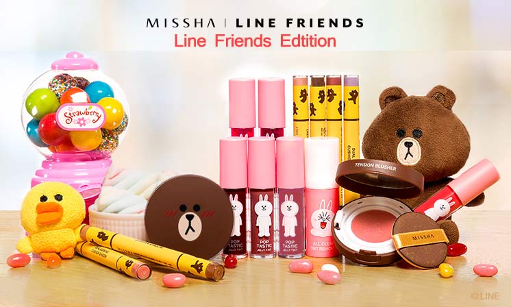 Missha Line Friends Edition Tension Blusher #OR01