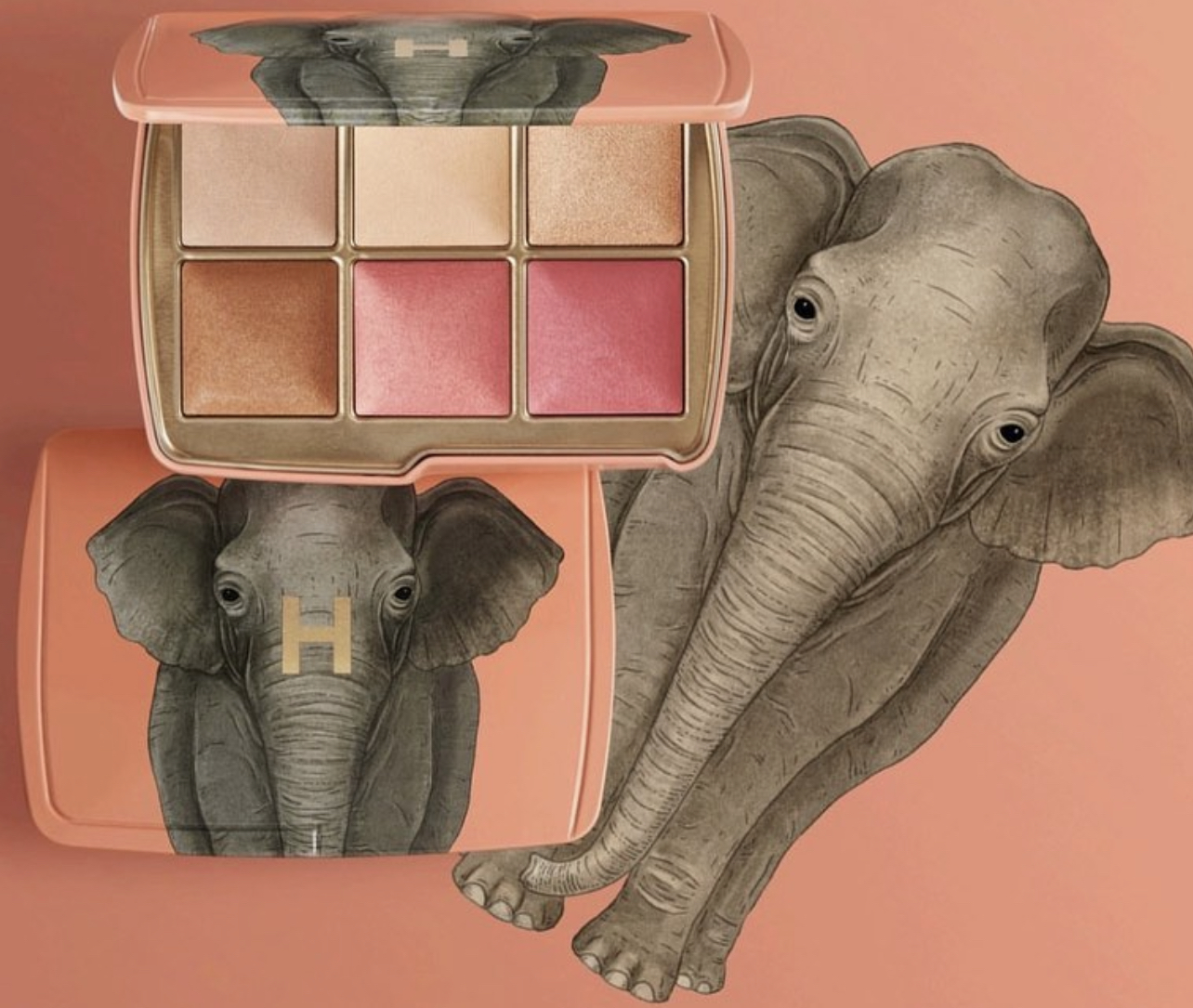 HOURGLASS Ambient Lighting Edit Unlocked 1.4 g. x 6 #Elephant
