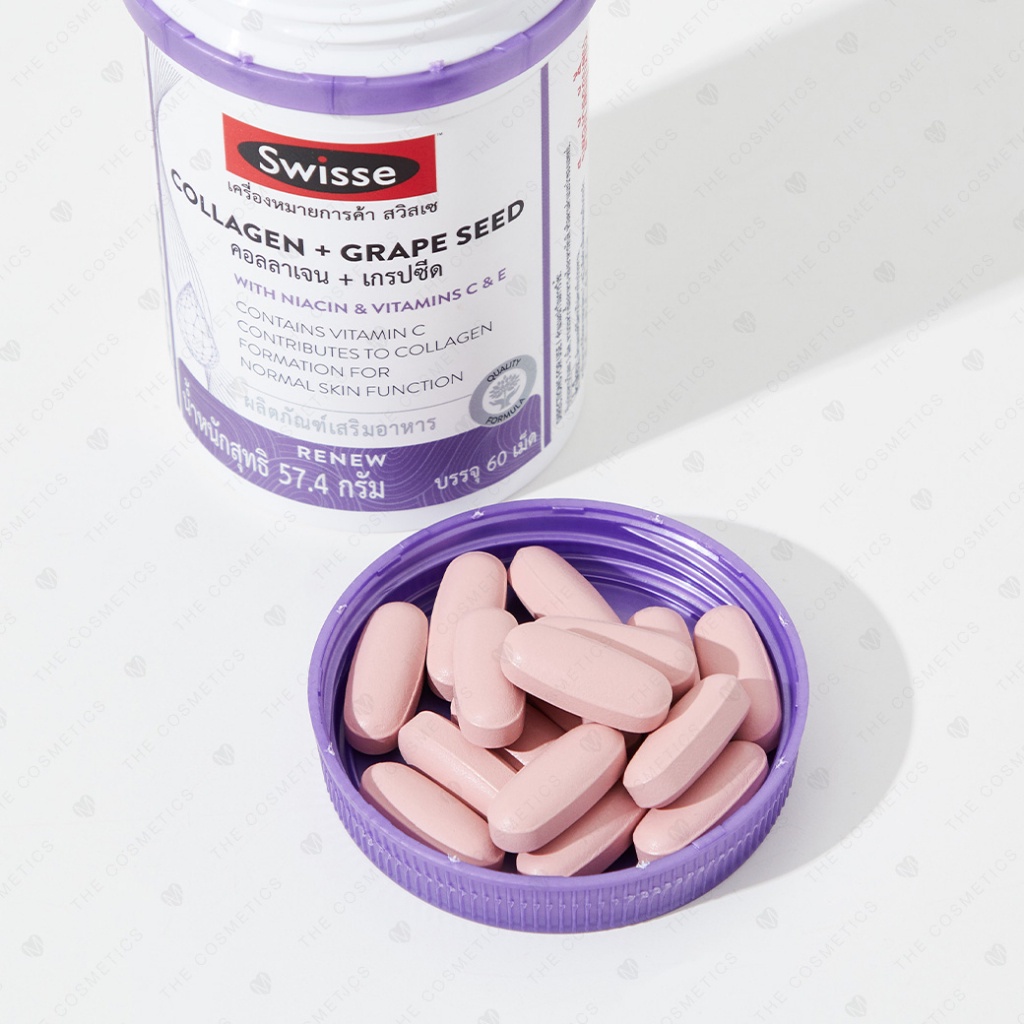 Swisse Collagen + Grape Seed 60 Tablets