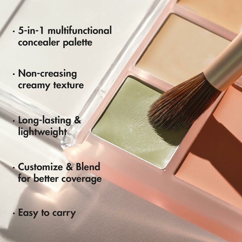 LUNA Conceal Blender Palette 6 g. #01 Clear Cover