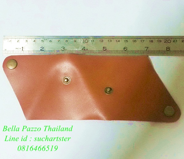 กระเป๋าใส่เหรียญทรง3เหลี่ยมเปิดได้2หน้า