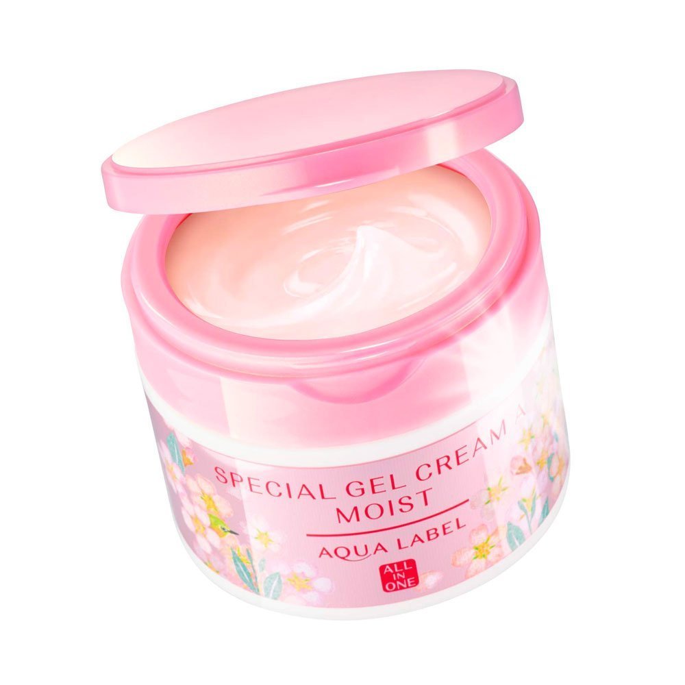 Shiseido Aqualabel Special Gel Cream Moist All in One 90 g. Sakura Edition
