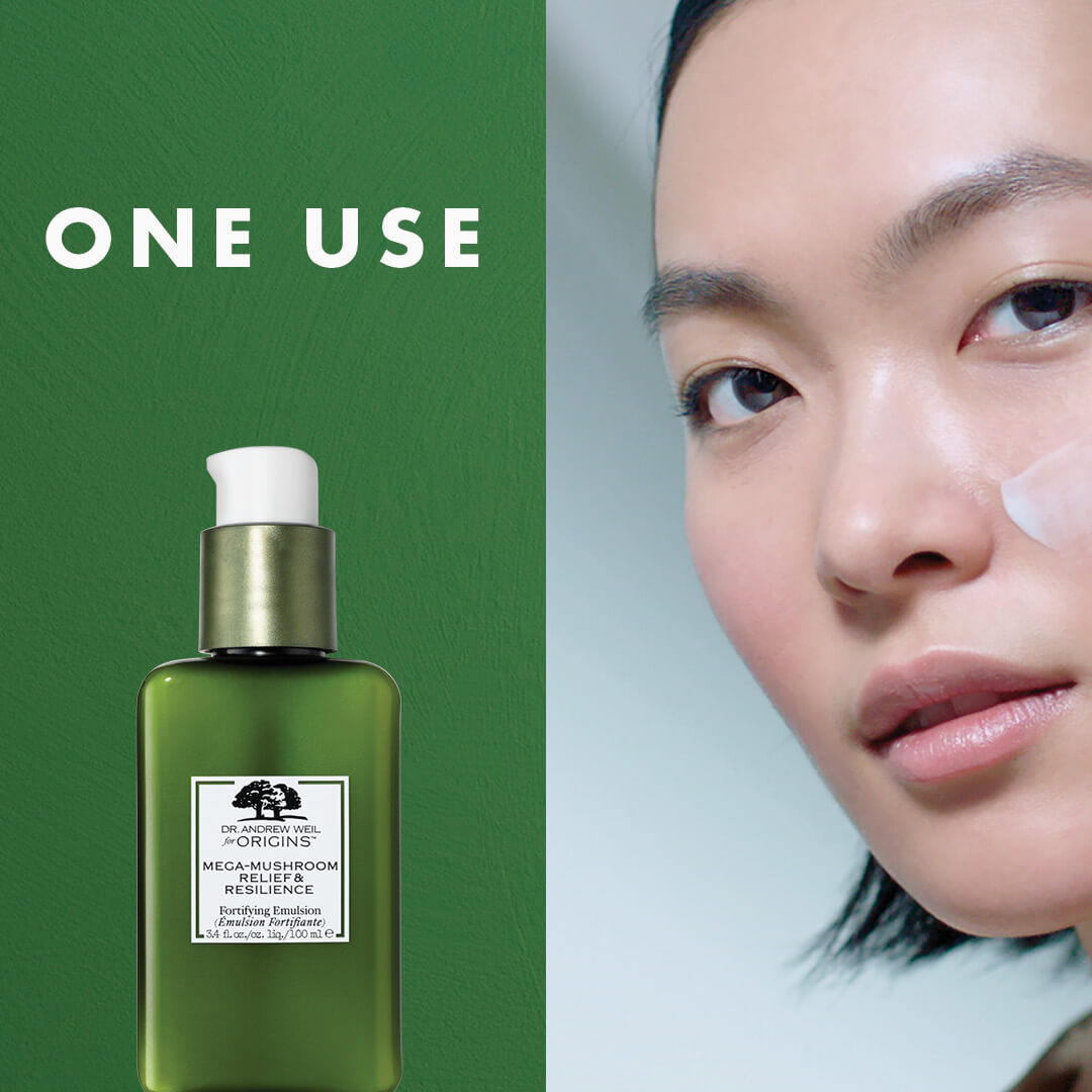 Origins Dr. Andrew Weil for Origins™ Mega-Mushroom Relief & Resilience Fortifying Emulsion 100 ml.