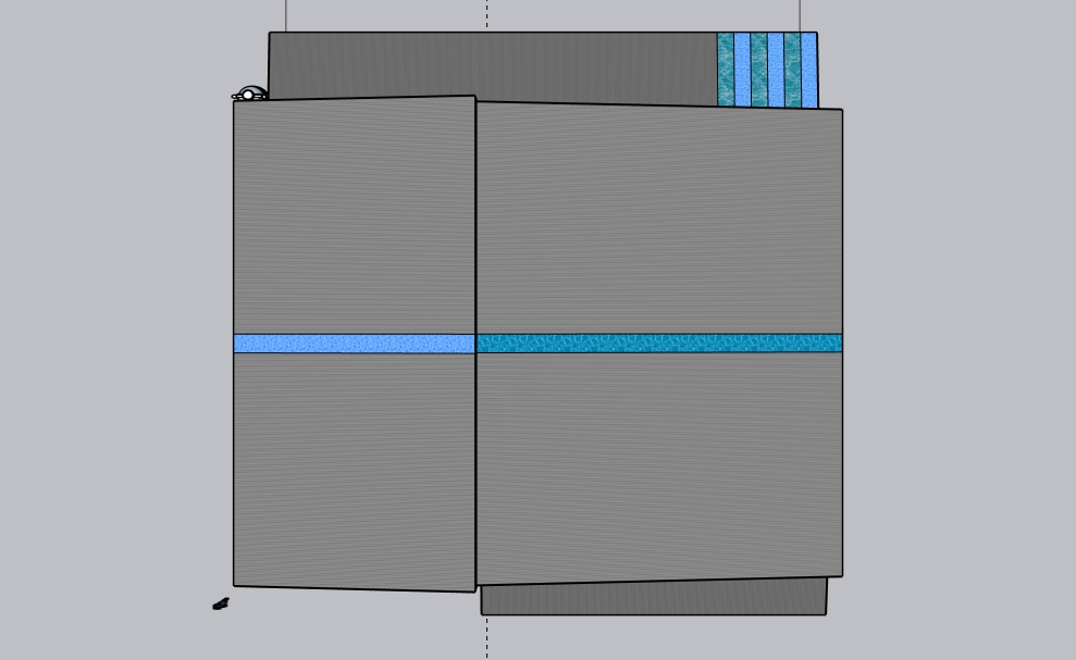 แบบก่อสร้างโกดังเก็บไม้ ออฟฟิศ และบ้านพักคนงานขนาดHW-H (23 x 18 x 7.9)
