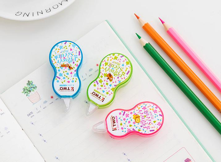 เทปลบคำผิด Mini flower ขนาด 8x5mm ชิ้นละ 7บาท ✔️พร้อมส่ง (🎲สุ่มลาย) Ohwowshop