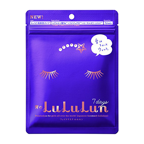 LuLuLun Deep Moisturize & Anti Aging Mask 7 Sheets มาส์กสูตรมอยส์เจอร์ไรเซอร์เข้มข้น