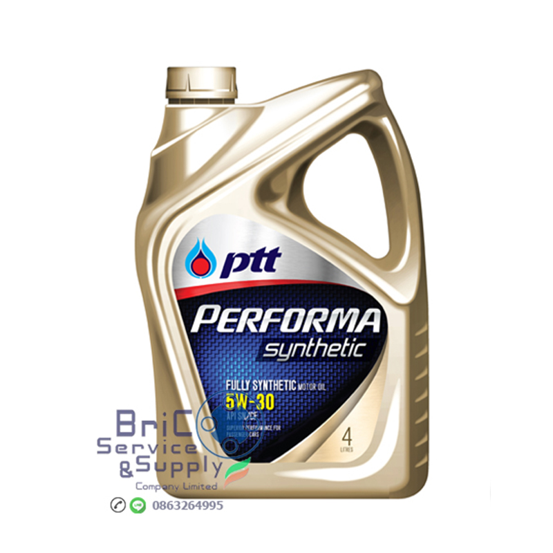 PTT PERFORMA SYNTHETIC 5w-30 ขนาด 4 ลิตร