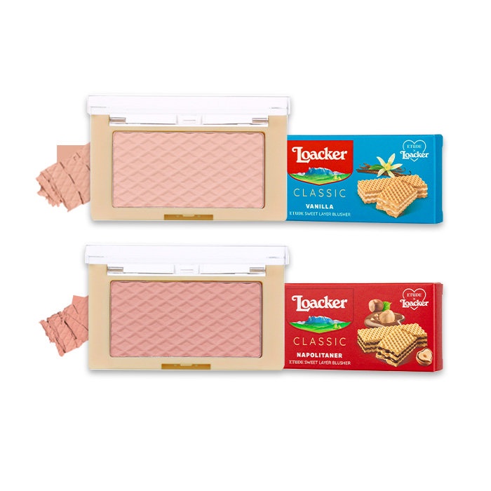 Etude House X Loacker Makeup Collection Blusher #02 Napolitaner