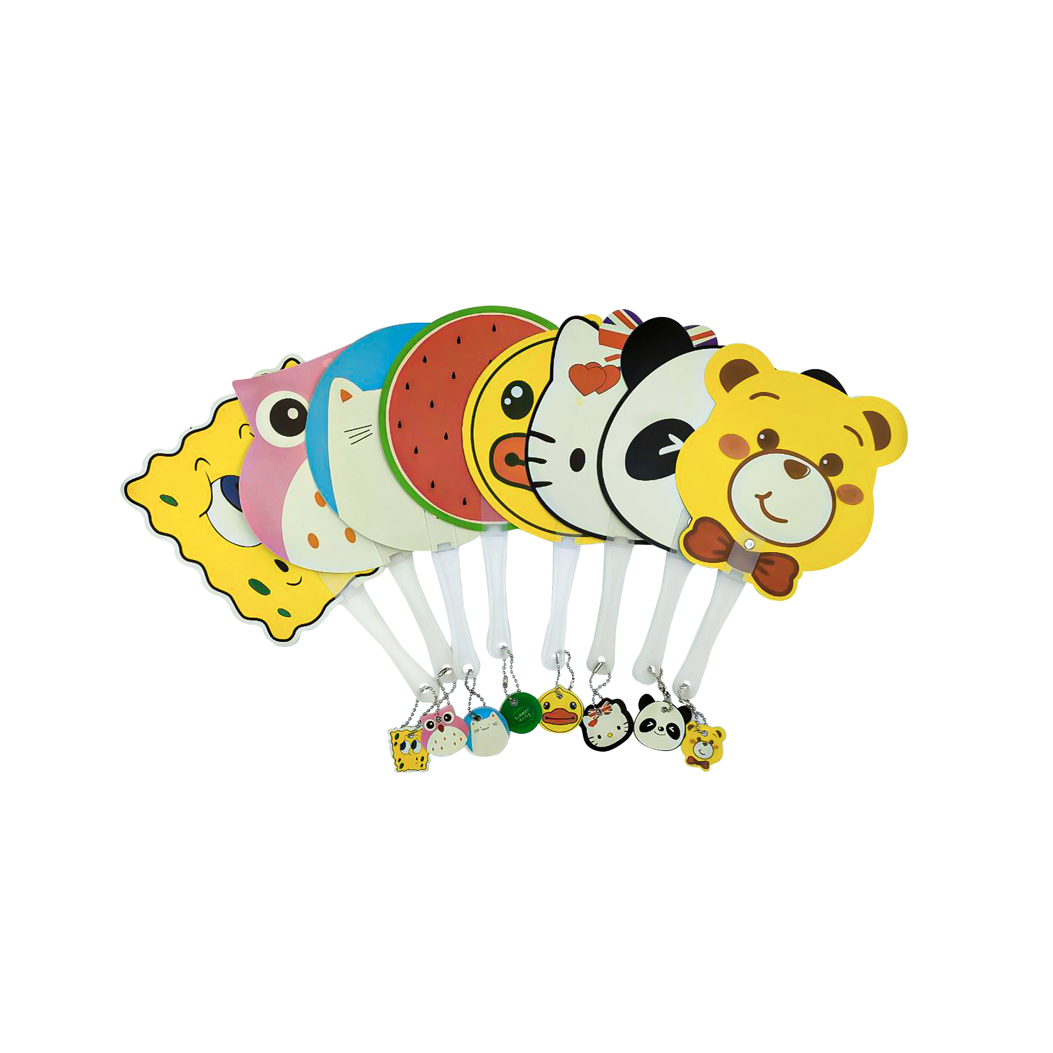 พัดลาย ลิขสิทธิ์ ชิ้นละ 5 บาท พร้อมส่ง (เลือกลาย) Ohwowshop