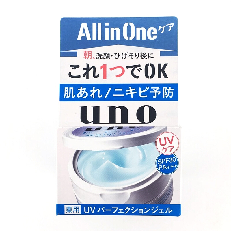 Shiseido Uno All in One UV Perfection Gel Cream SPF30 PA+++ 80 g.