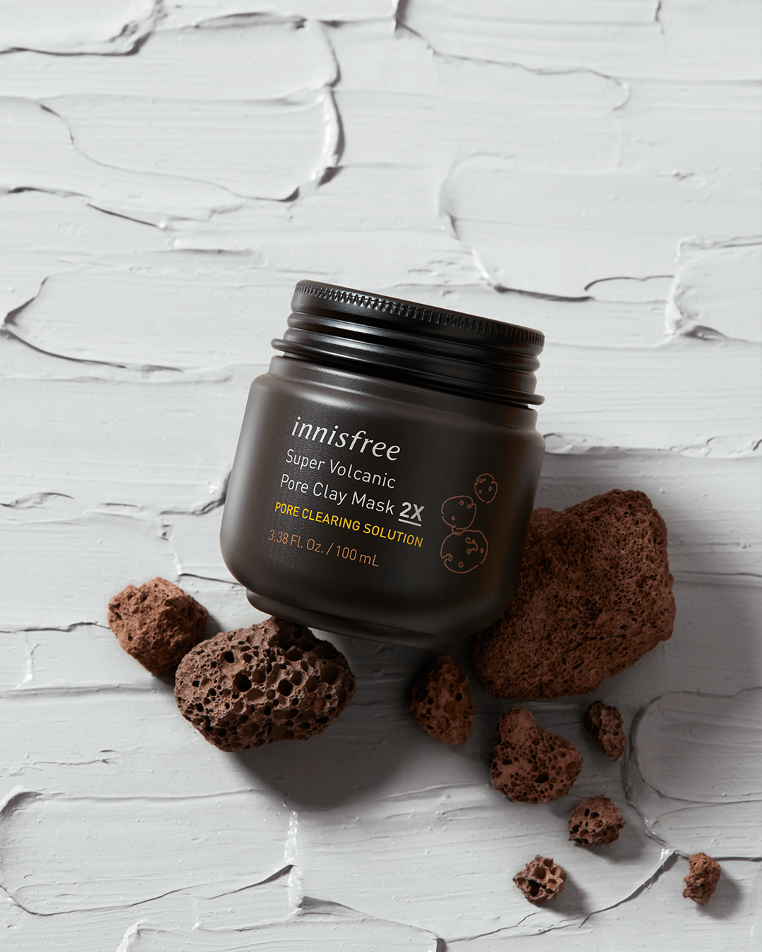 Innisfree Super Volcanic Pore Clay Mask 2X 100 g.