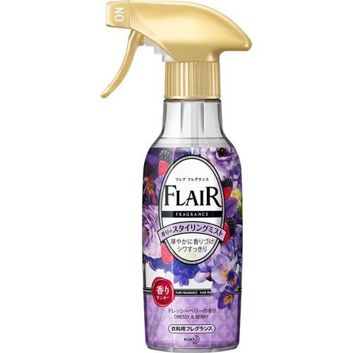 Kao Flair Fragrance Styling Mist 270 ml. # สีม่วง Dressy & Berry กลิ่นเบอร์รี่หอมสดชื่น