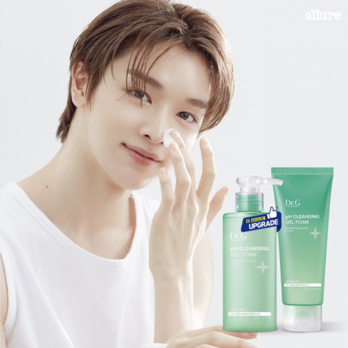 Dr.G pH Cleansing Gel Foam 200 ml. + 100 ml.(สำหรับผิวแพ้ง่าย)