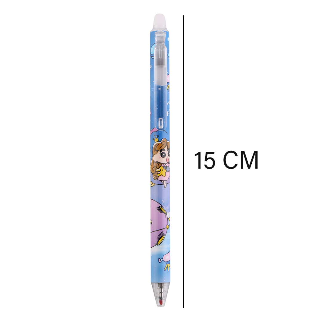 🌈ปากกากดลบได้🌈ลายการ์ตูน ไส้สีน้ำเงิน 0.5📌คละลายตามแบบ ด้ามละ 7 บาท ✔️พร้อมส่ง Ohwowshop ลบได้ ปากกาเจลลบได้ เครื่องเขียน