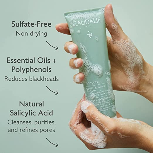 Caudalie Vinopure Purifying Gel Cleanser 150 ml.