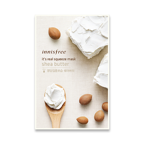 Innisfree It's Real Squeeze Mask #Shea Butter