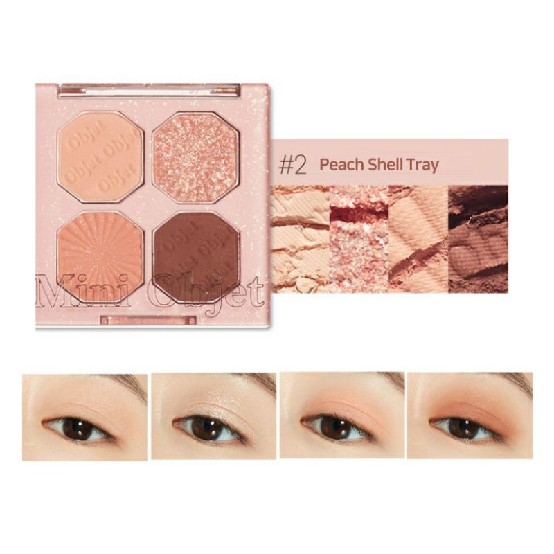 Etude House Play Color Eyes Mini Objet #2 Peach Shell Tray