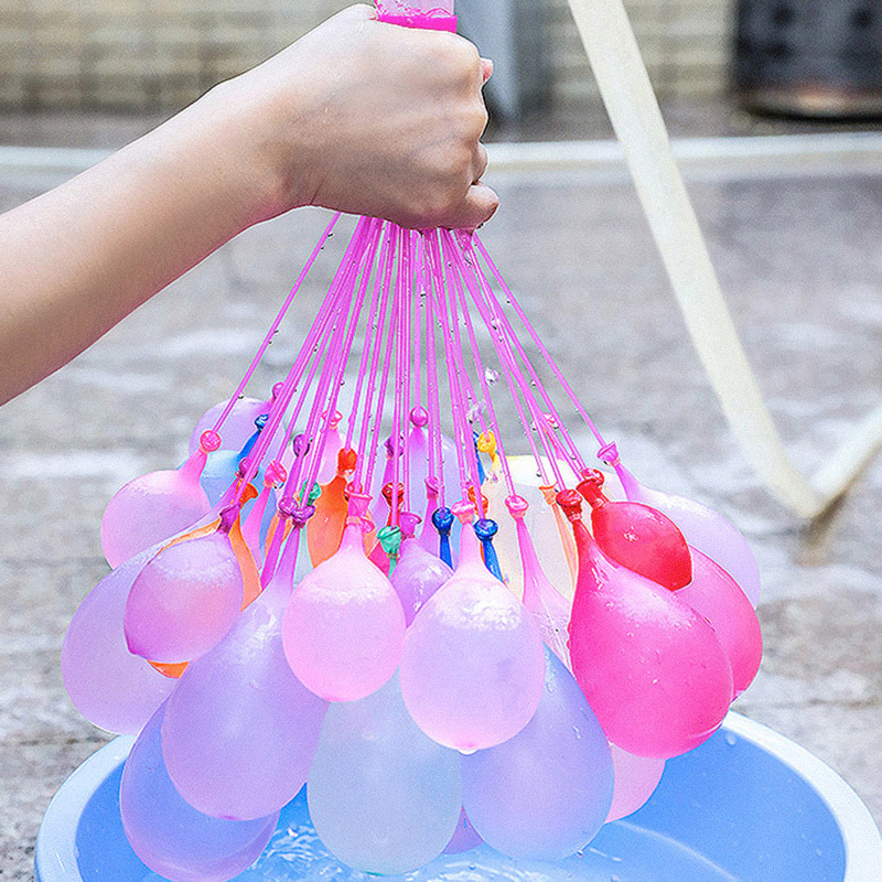 💦💦ของเล่นลูกโป่งน้ำ🌈Water Balloons ชุดแพ็ค 111ลูก✅พร้อมส่งในไทย ลูกโป่ง ของเล่นเด็ก สงกรานต์ เกมส์ปาร์ตี้