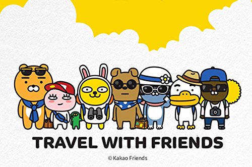 Kakao Friend Travel Kit 5 Items