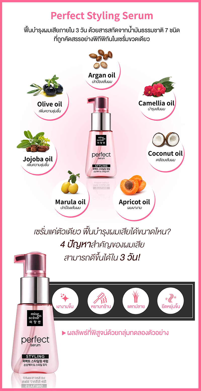 Mise En Scene Perfect Serum Styling 80 ml.