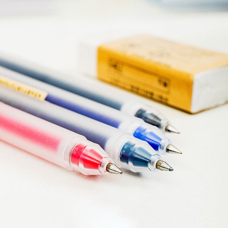 🖊️ปากกาเจล MUJI ✨ Gel Ink Pen ด้ามขุ่น & ด้ามกดใส เขียนลื่นแห้งไว 🖊️พร้อมส่งในไทย ถูกใจ ไม่ซึม ไม่เลอะ