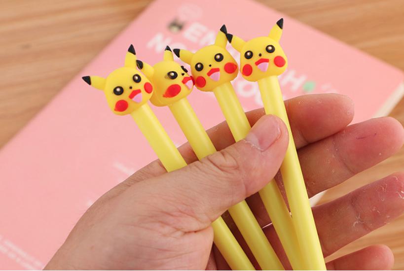 ปากกาเจลปิกาจู(Pikachu) เจลสีน้ำเงิน ชิ้นละ 4 บาท ✔️พร้อมส่ง