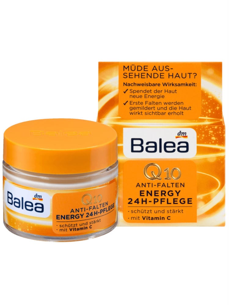 Balea Q10-Anti-Falten Energy 24H-PFLEGE Vitamin C 50 ml.