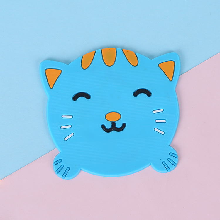 แผ่นรองแก้วลายการ์ตูน ชิ้นละ 7 บาท ✔️พร้อมส่ง (🎲สุ่มลาย) Ohwowshop รองแก้ว สวยงาม ราคาถูก