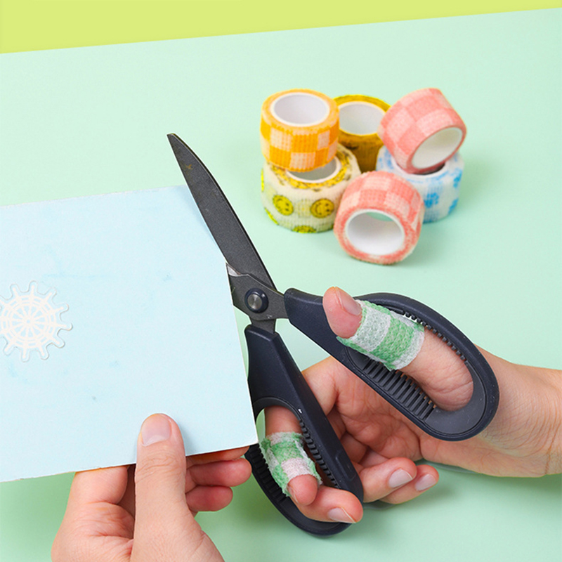 🌈ผ้าล็อก🩹ผ้าพันแผล⭐เทปแบบยืด 2.5cm 2m/4.5m📌เลือกลาย✅พร้อมส่งในไทย การเขียน เทปพันนิ้ว กีฬา