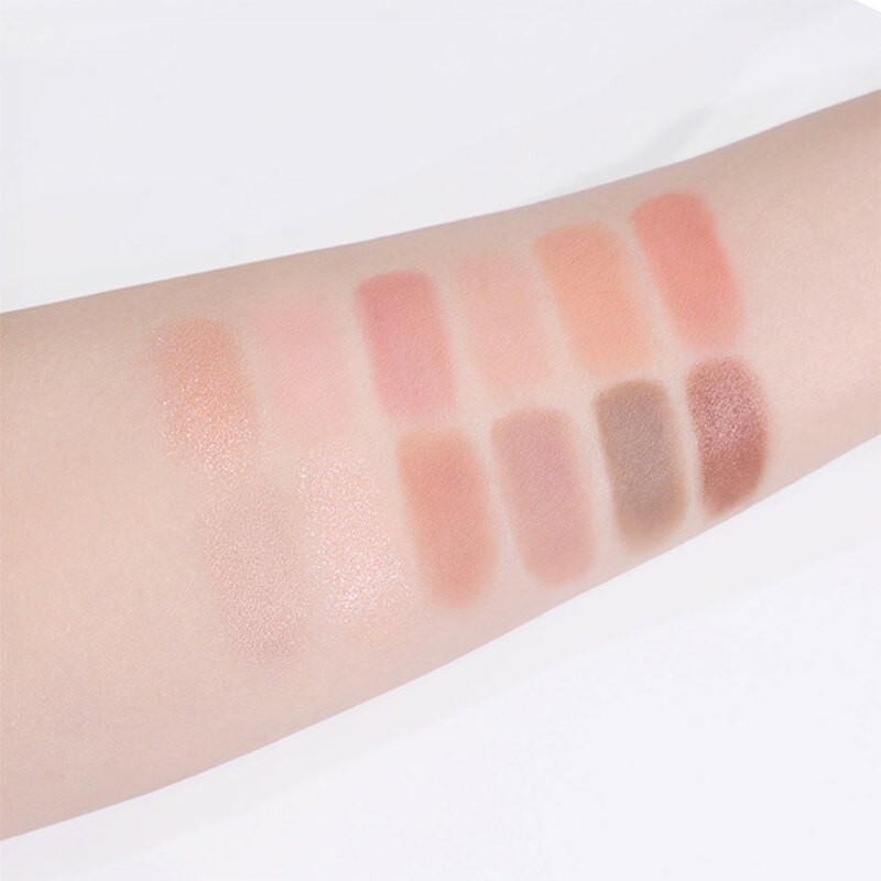 COLORGRAM Pin Point Eyeshadow Palette 9.9 g. #01 Peach + Coral