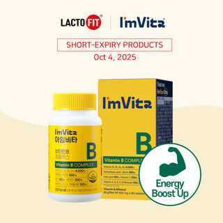 LACTO-FIT Imvita Vitamin B Complex 120 Tablets