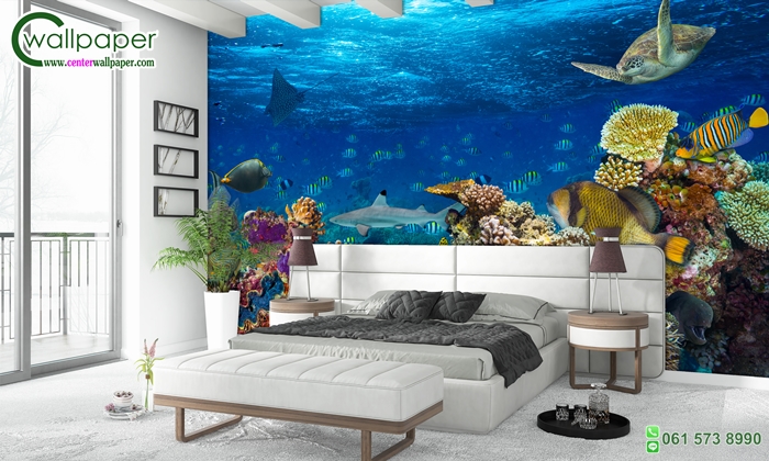 ภาพวิวสั่งพิมพ์ภาพสัตว์น้ำใต้ทะเล