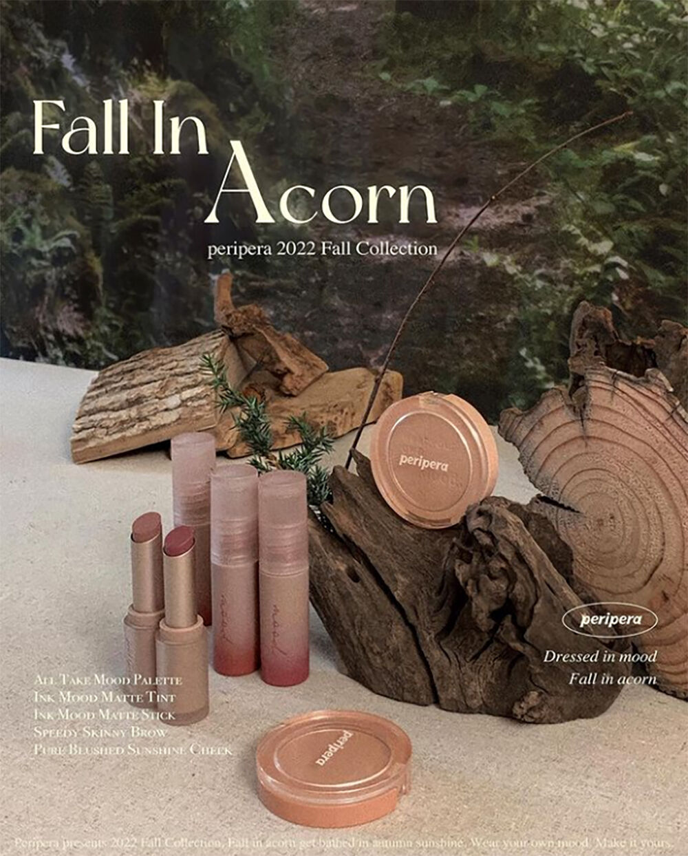 Peripera Ink Mood Matte Tint 4 g. #15 Acorn Brown