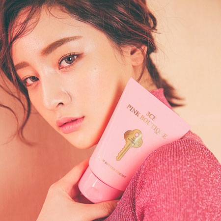 3CE Pink Boutique Body Butter Cream 160 ml.