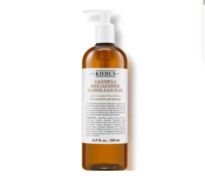Kiehl's Calendula Deep Cleansing Foaming Face Wash 500 ml.