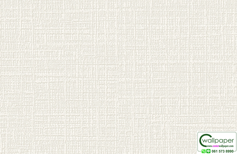 วอลเปเปอร์ติดผนังลายผ้า สีครีมอ่อน No.65611-2