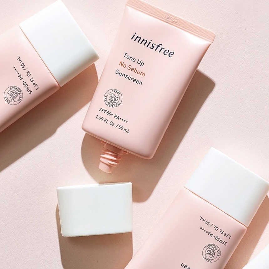 Innisfree Tone Up No Sebum Sunscreen SPF50+ PA++++ 50 ml.