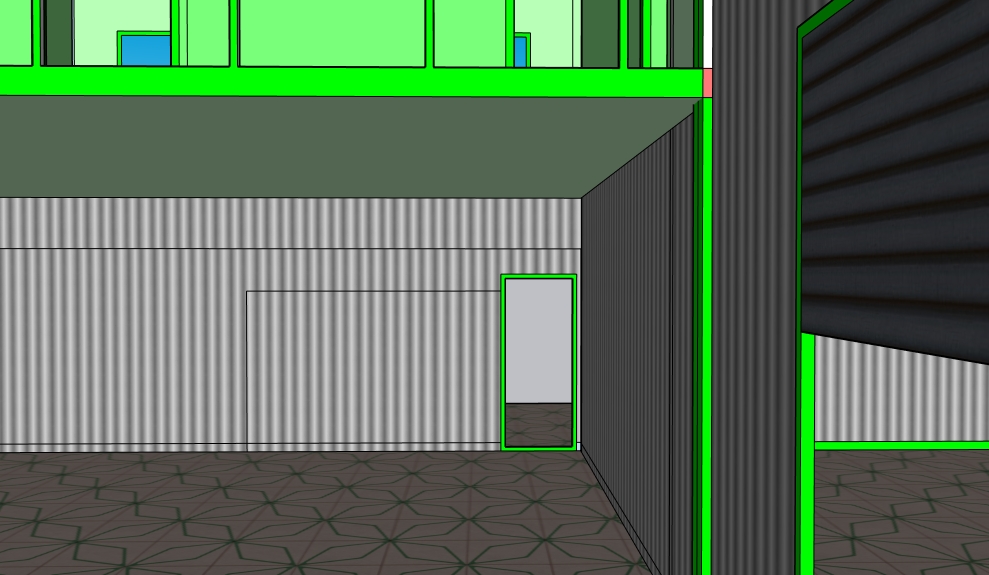 แบบก่อสร้างโกดังเก็บไม้ ออฟฟิศ และบ้านพักคนงานขนาดHW-H (23 x 18 x 7.9)