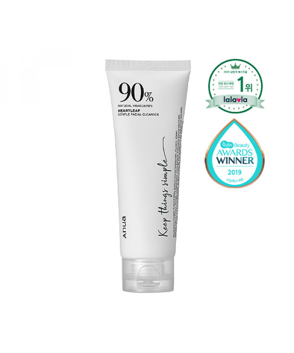 Anua Heartleaf 90% Gentle Facial Cleanser 120 ml.