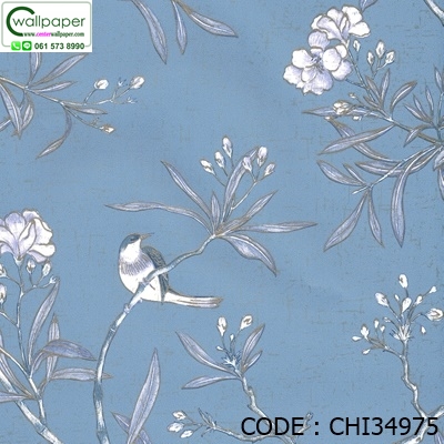 วอลเปเปอร์ติดผนังลายดอกไม้ No.CHI34975