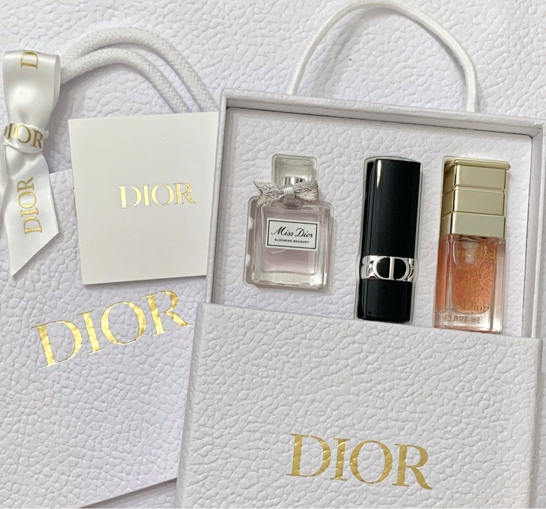 Dior Prestige Serum, Lipstick and Miss Dior Miniatures Gift Set
