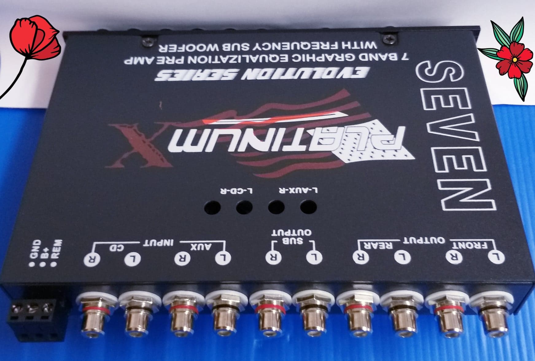 ปรีแอมป์ 7 แบนด์ Platinum PL-777S แจ๊คทิฟฟานี่