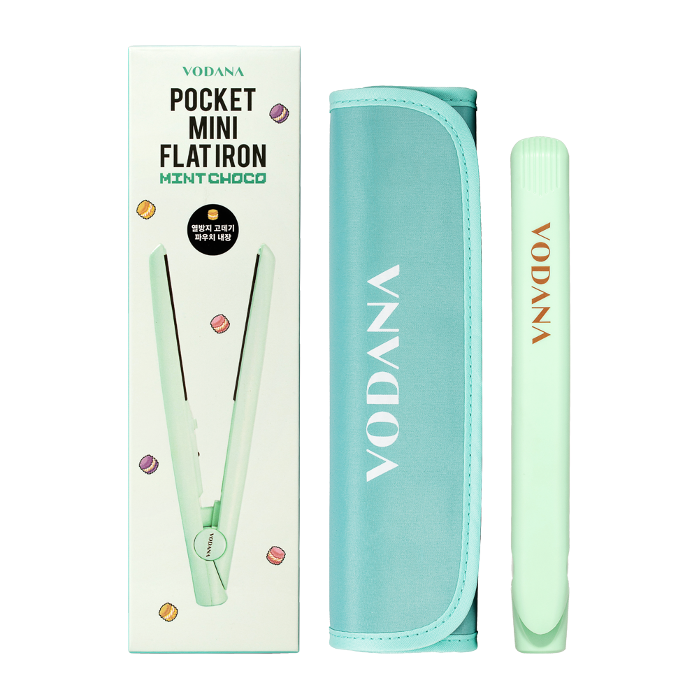 Vodana Pocket Mini Flat Iron สี Mint Choco