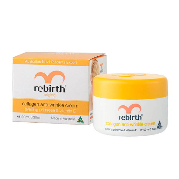 Rebirth Collagen Anti-Wrinkle Cream Evening Primrose & Vitamin E 100 ml.