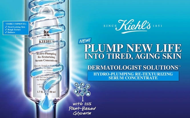 Kiehl's Hydro-Plumping Re-Texturizing Serum Concentrate 50 ml.