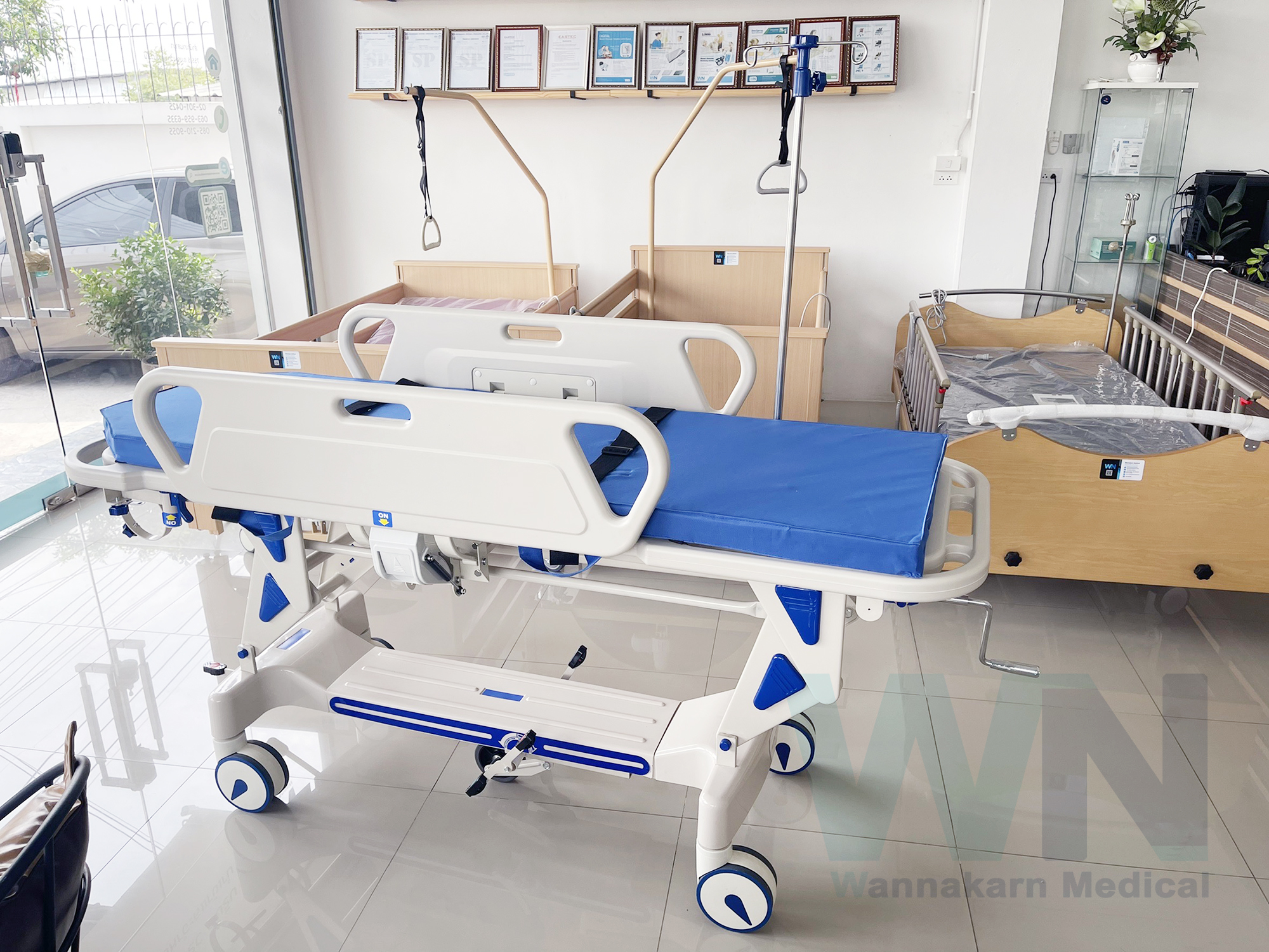 รถเข็นเคลื่อนย้ายผู้ป่วย Transfer trolley Model MK-C-I