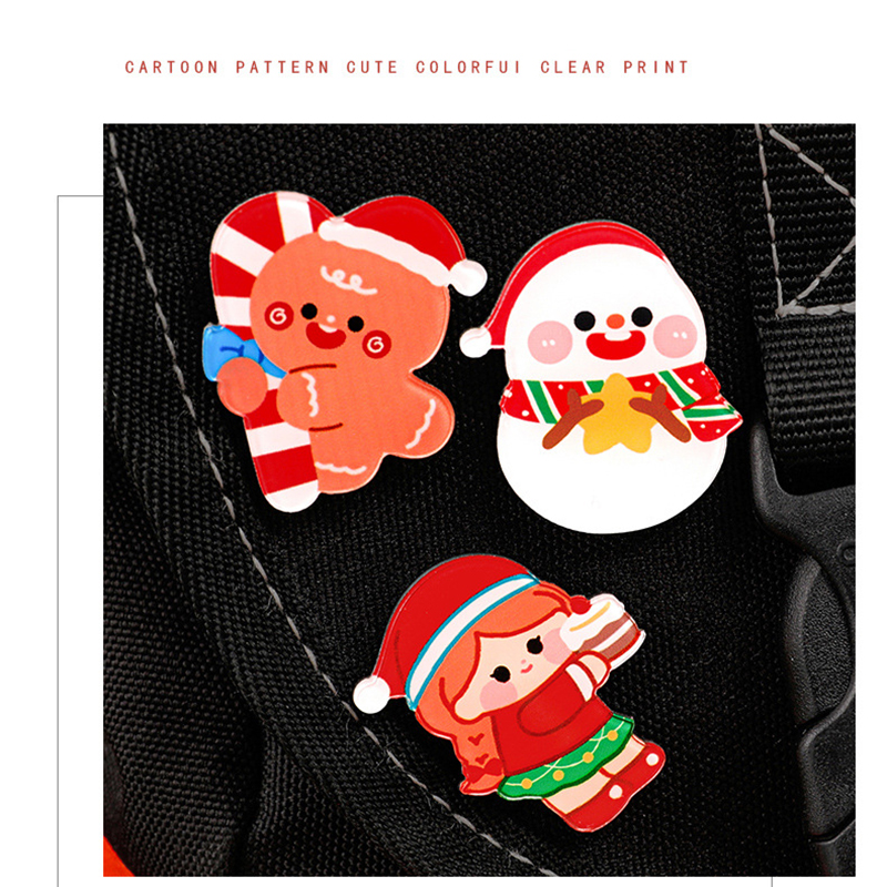 🎄🧷เข็มกลัด🎄⭐เซ็ทซานตาซานต้าคลอสและคริสมาสต์📌เลือกลายได้ ราคาะ 3 บาท✔️พร้อมส่ง Ohwowshop เข็มกลัด เข็มกลัดอะคริลิค christmas ซานต้า