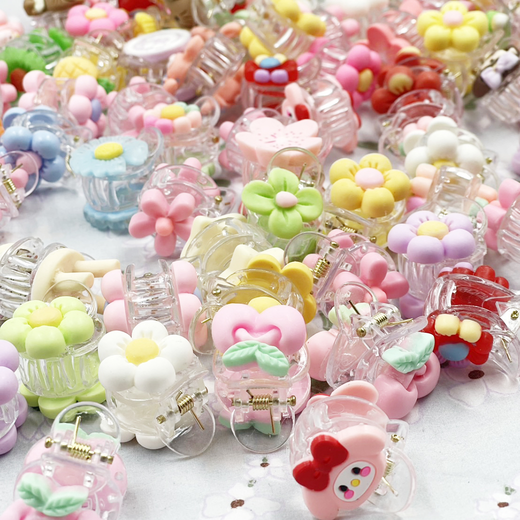 🌸กิ๊บหนีบผมขนาดเล็ก🌼🌈ตัวหนีบผมมินิ สีสันสดใส กิ๊บติดผมตัวการ์ตูน📌คละลาย✔️พร้อมส่งในไทย เครื่องประดับ กิฟติดผม