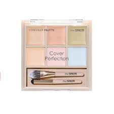 The Saem Cover Perfection Concealer Palette 5.7 g. #02 Cover & Light)