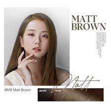 Mise En Scene Hello Bubble Foam Color #8MB Matt Brown